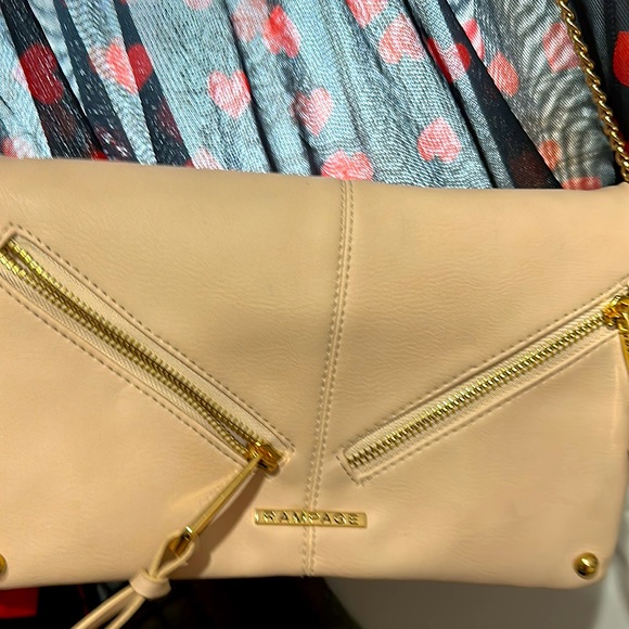 Rampage Handbags - Rampage pretty pastel pink crossbody bag